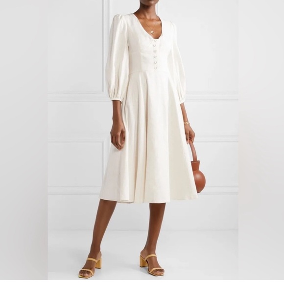 NWOT Staud ivory dress - Picture 4 of 4